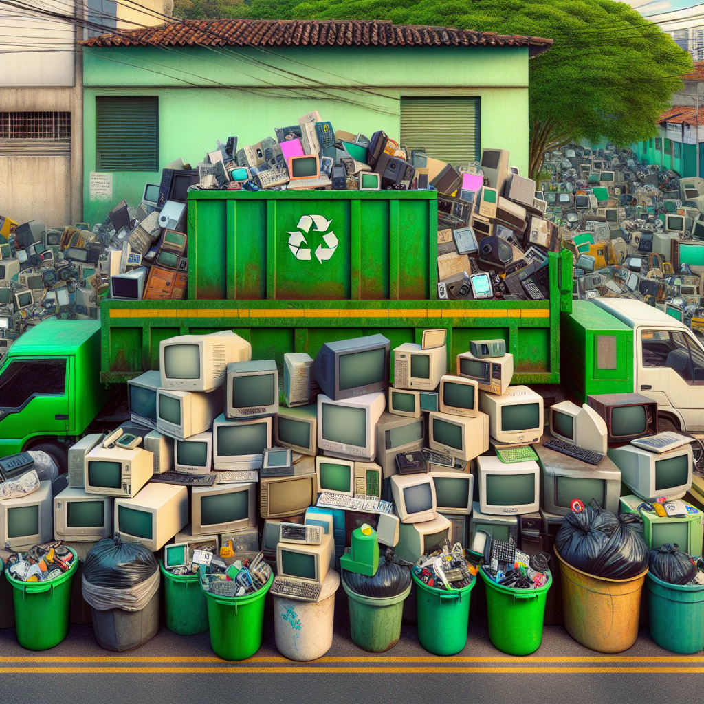 Agendar coleta gratuita de eletrônicos em São Paulo