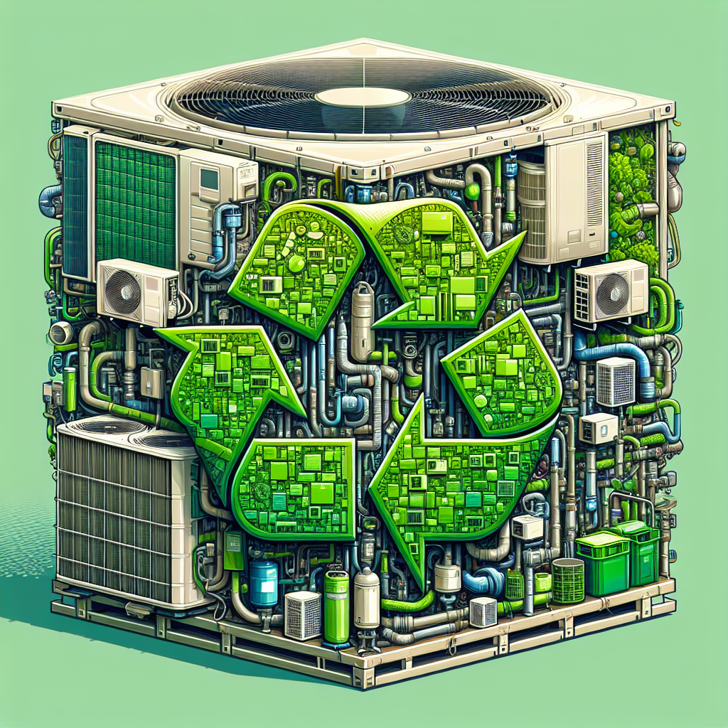 Large air conditioners: special recycling logistics