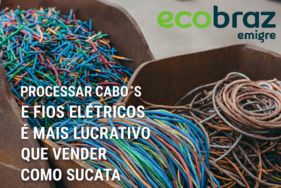Por que Processar Cabos e Fios Elétricos é Mais Lucrativo que Vender como Sucata