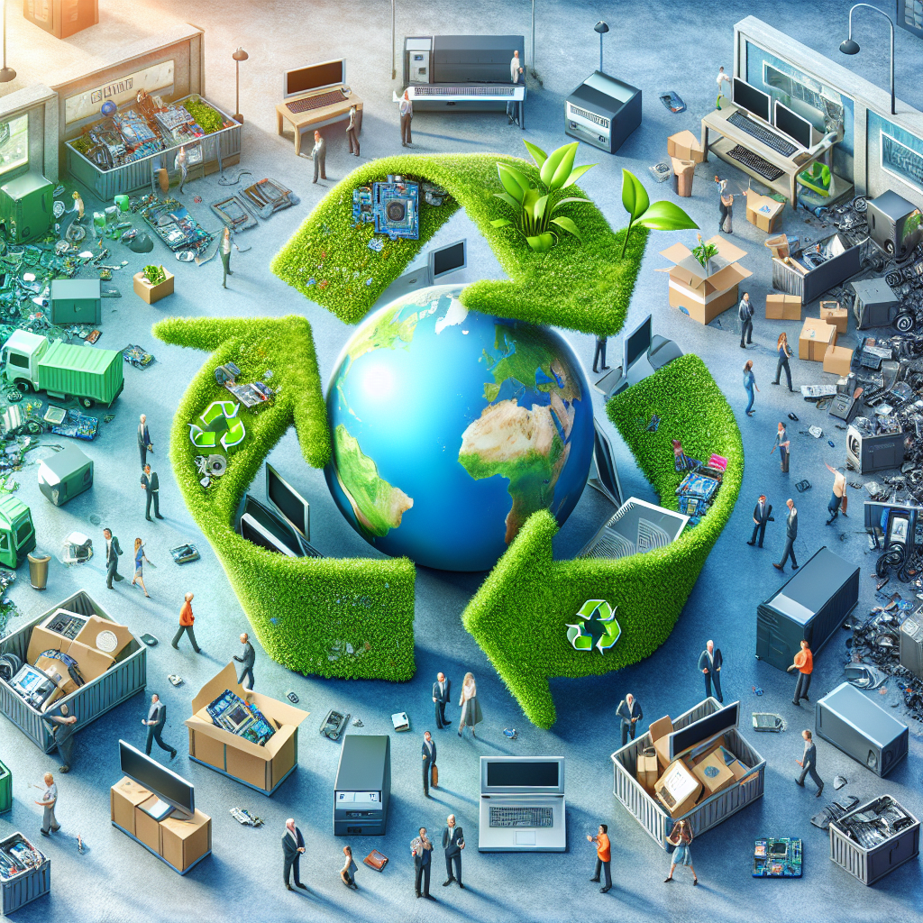 Benefícios ambientais da reciclagem de eletrônicos para empresas e consumidores