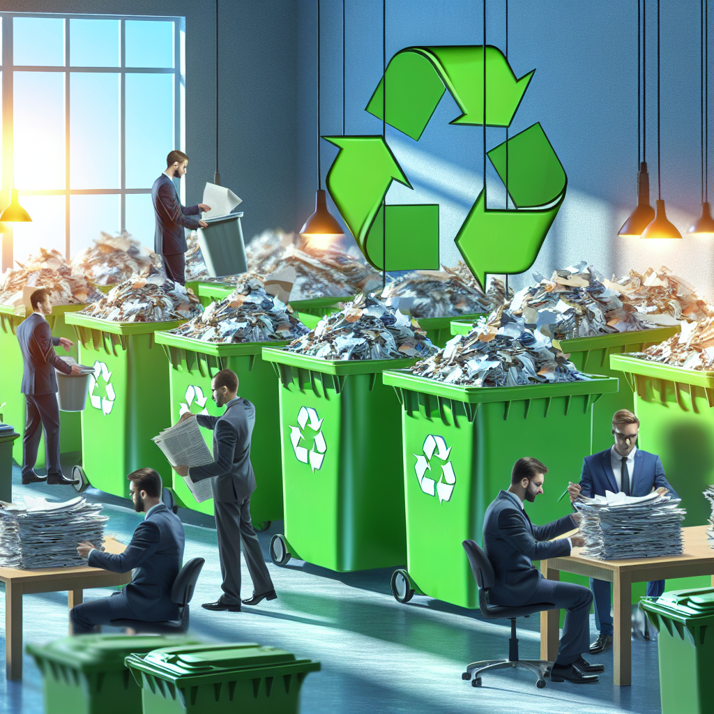 Real cases of companies that have reduced costs by adopting corporate recycling
