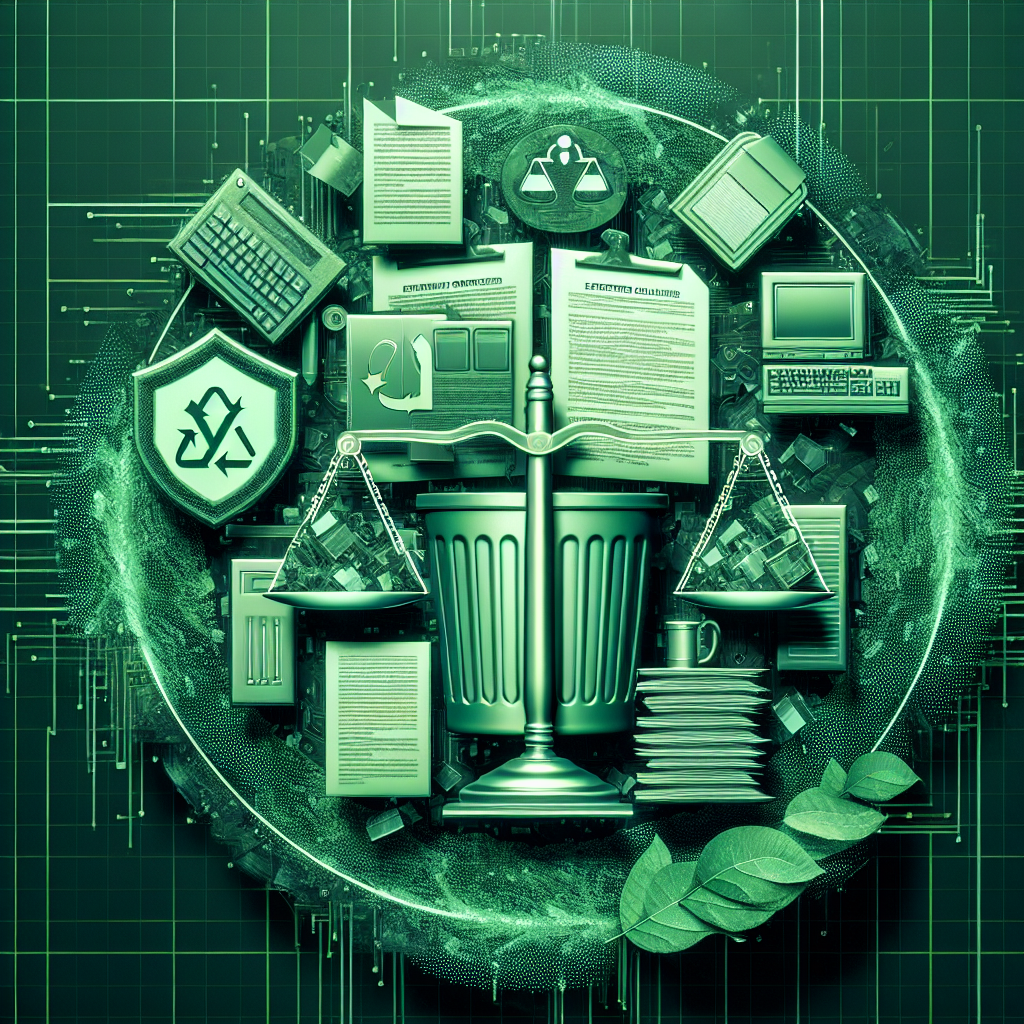 Liste de contrôle juridique pour les contrats de déchet électronique : clauses qui protègent votre entreprise