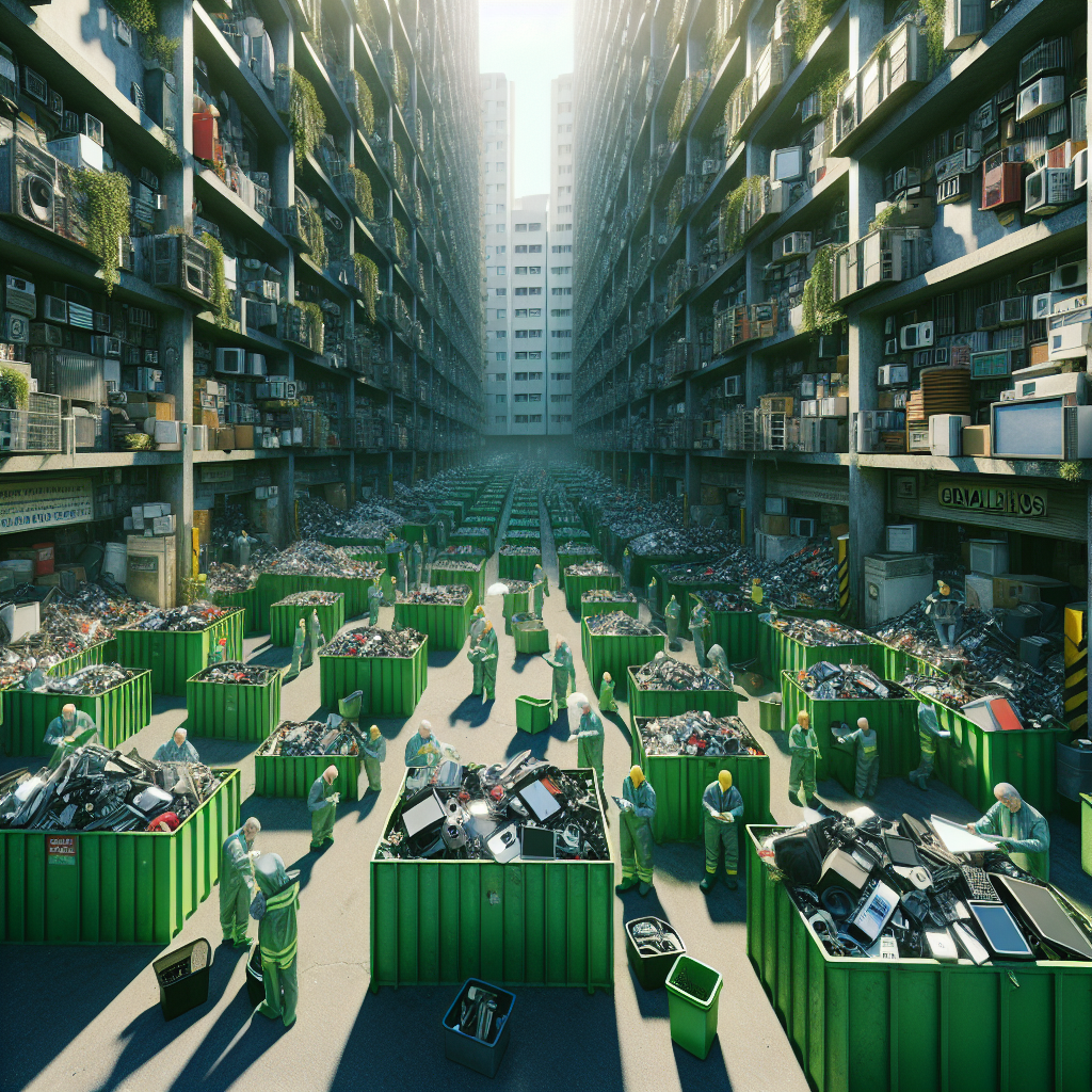 Coleta de lixo eletrônico em Guarulhos
