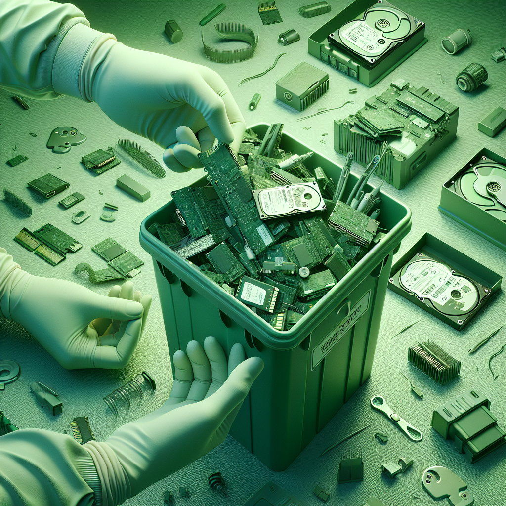“Como a coleta programada de lixo eletrônico reduz riscos de segurança de dados”