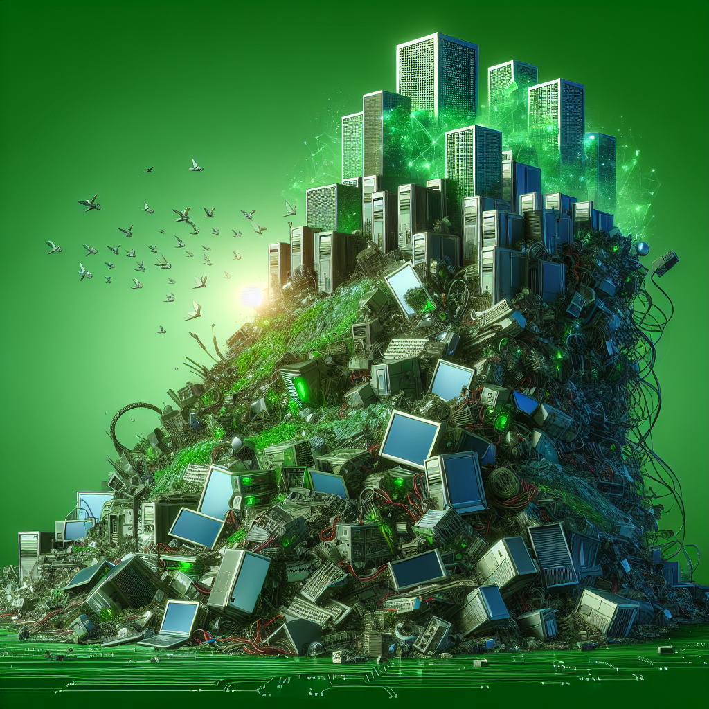 Como a evolução da computação quântica pode aumentar a geração de resíduos tecnológicos