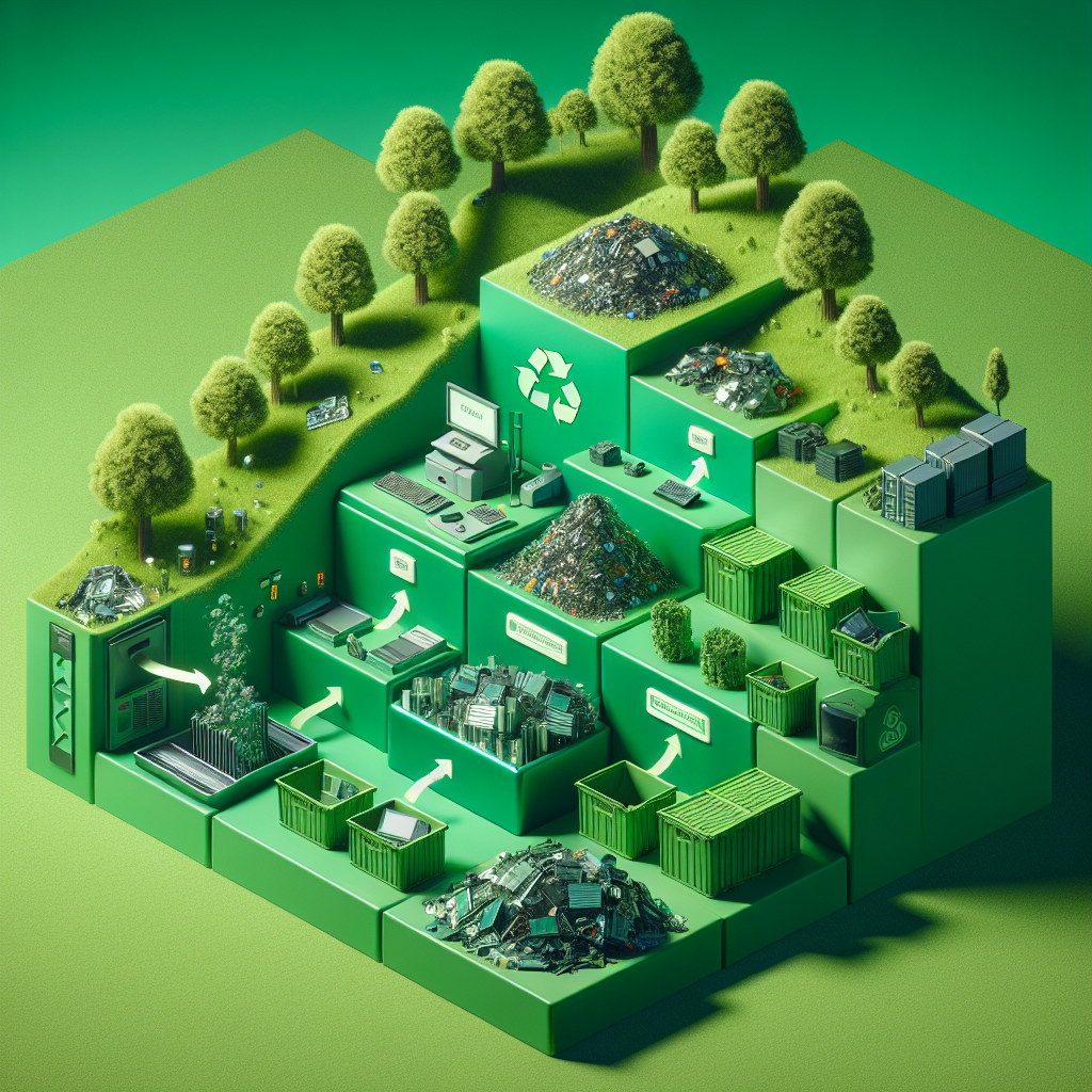 Como a sua doação ajuda a reciclar toneladas de lixo eletrônico e reduzir carbono