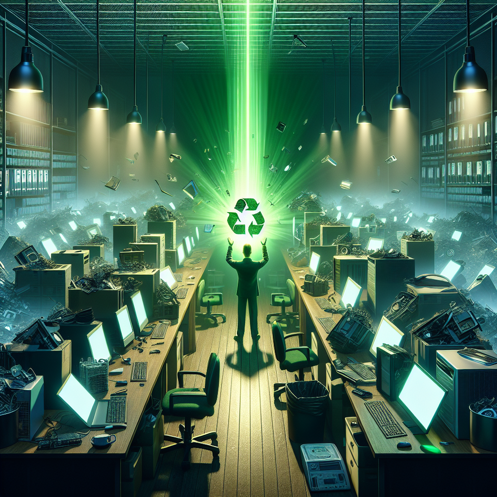 How to calculate the ROI (return on investment) of a corporate IT recycling program