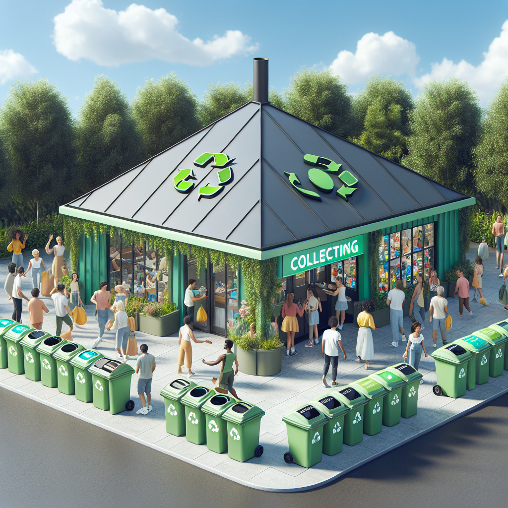 How communities can set up local collection points