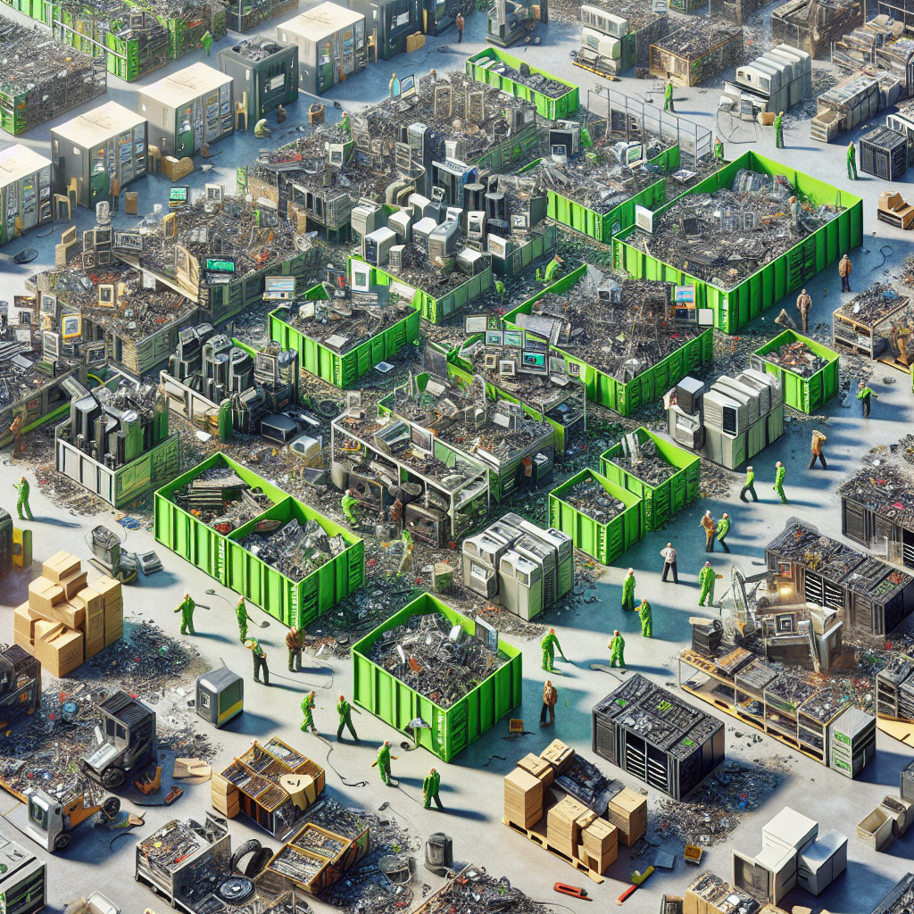 How to create an internal IT equipment recycling center