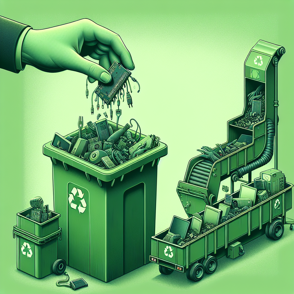 How to dispose of electronic waste correctly and help the environment