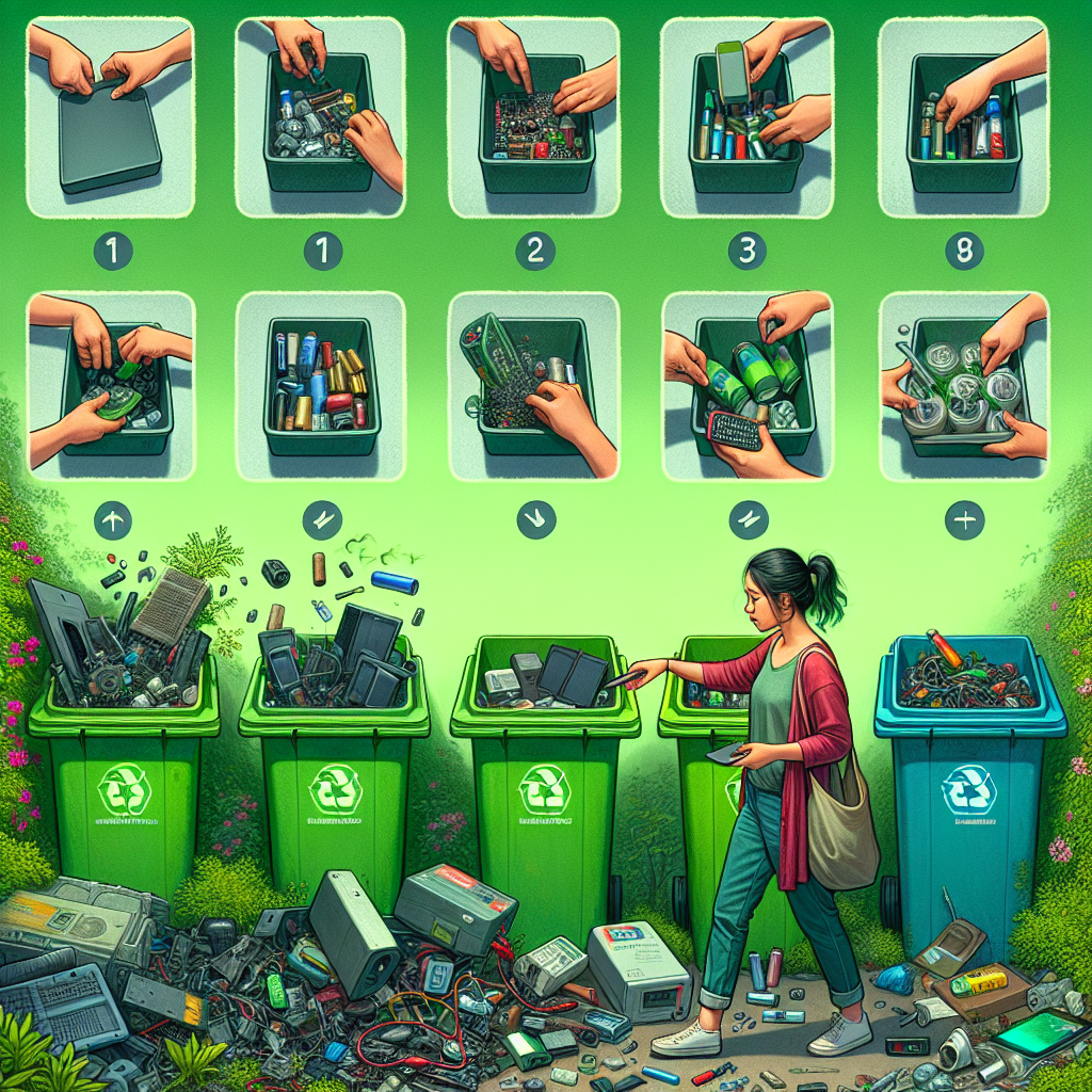 How to dispose of electronic waste correctly and contribute to the environment