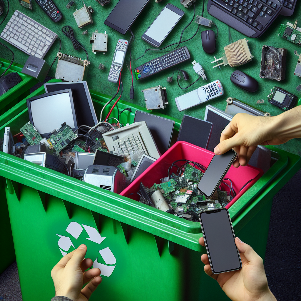 How to dispose of electronic waste correctly and contribute to the environment