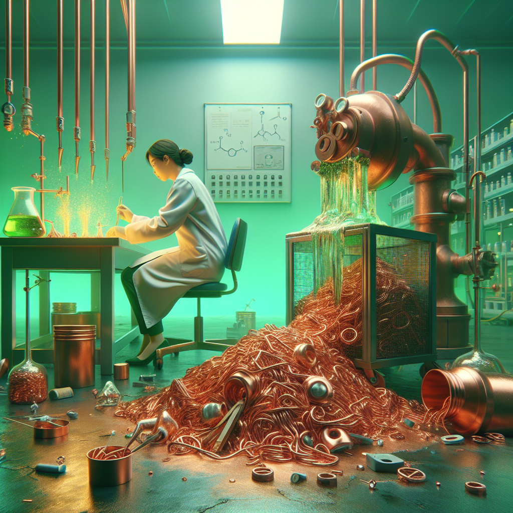 Como evitar contaminação do cobre por materiais indevidos.