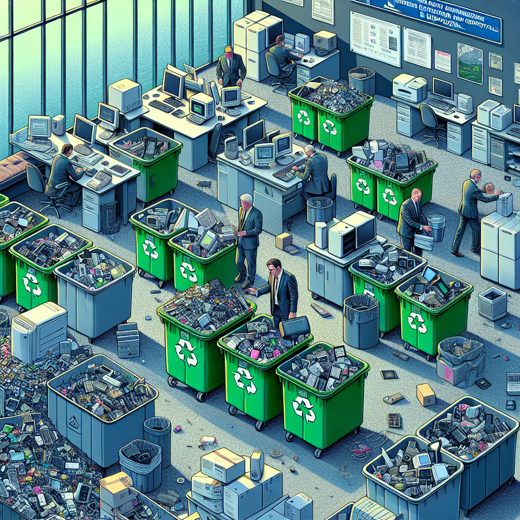 Comment éviter les passifs environnementaux cachés dans l'élimination des déchets électroniques en entreprise