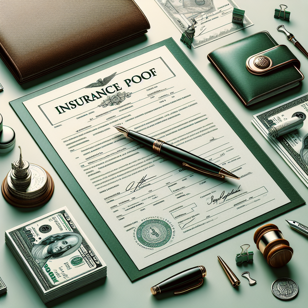 How to generate a receipt for insurance/guarantee.