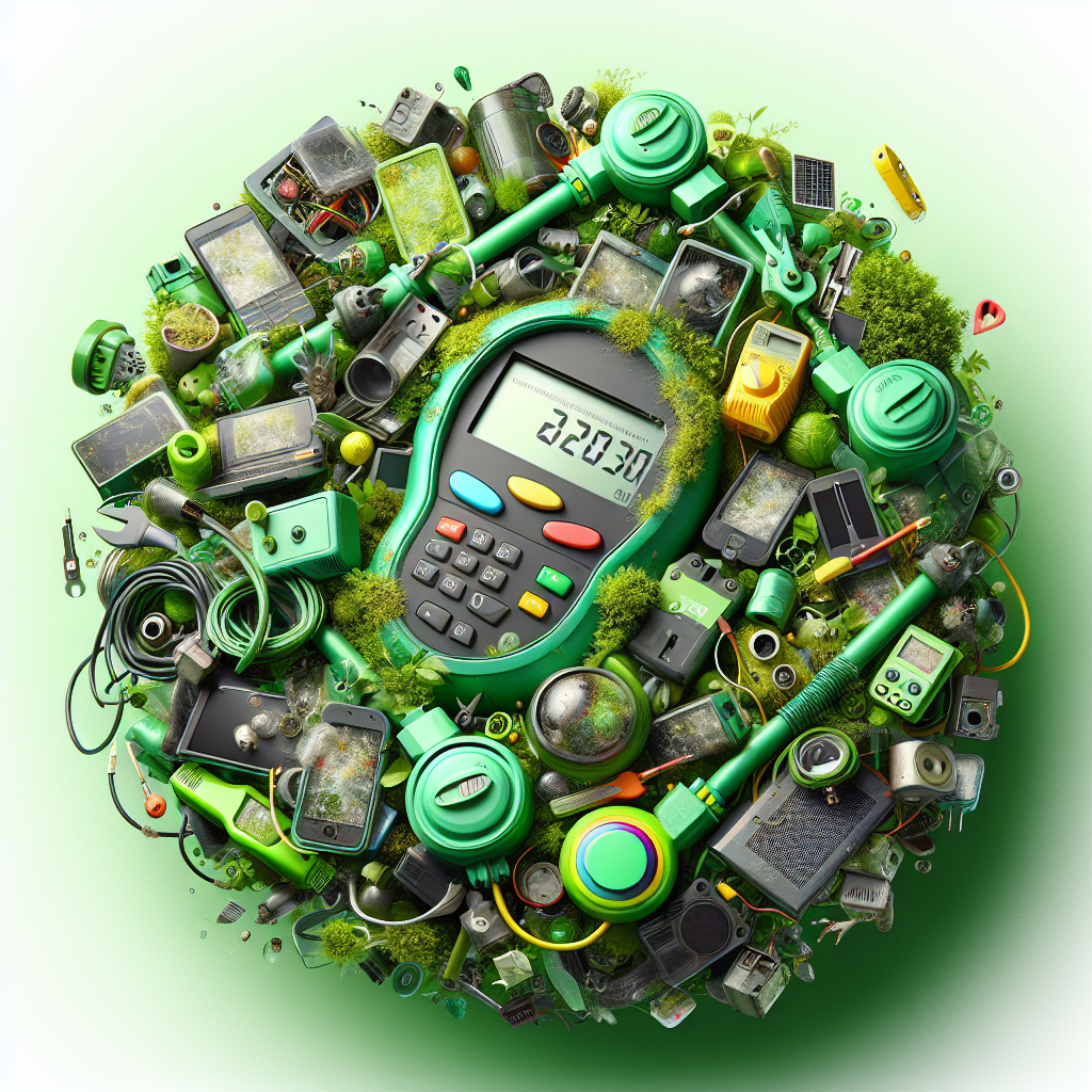 How to measure the carbon footprint of e-waste