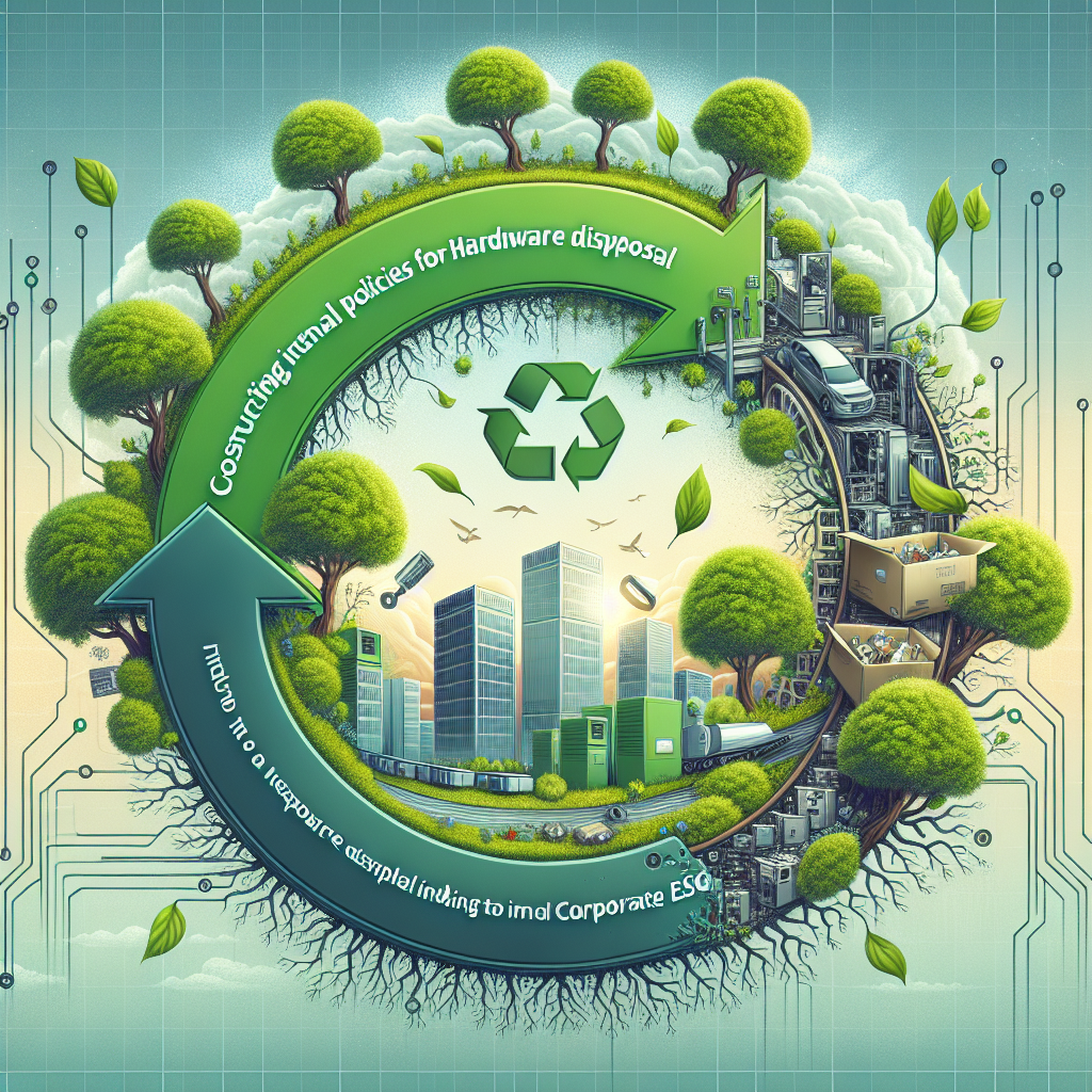 How to set up an internal hardware disposal policy and link it to corporate ESG