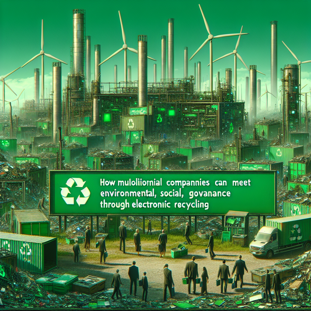 How multinationals can meet ESG targets by recycling electronics with Ecobraz