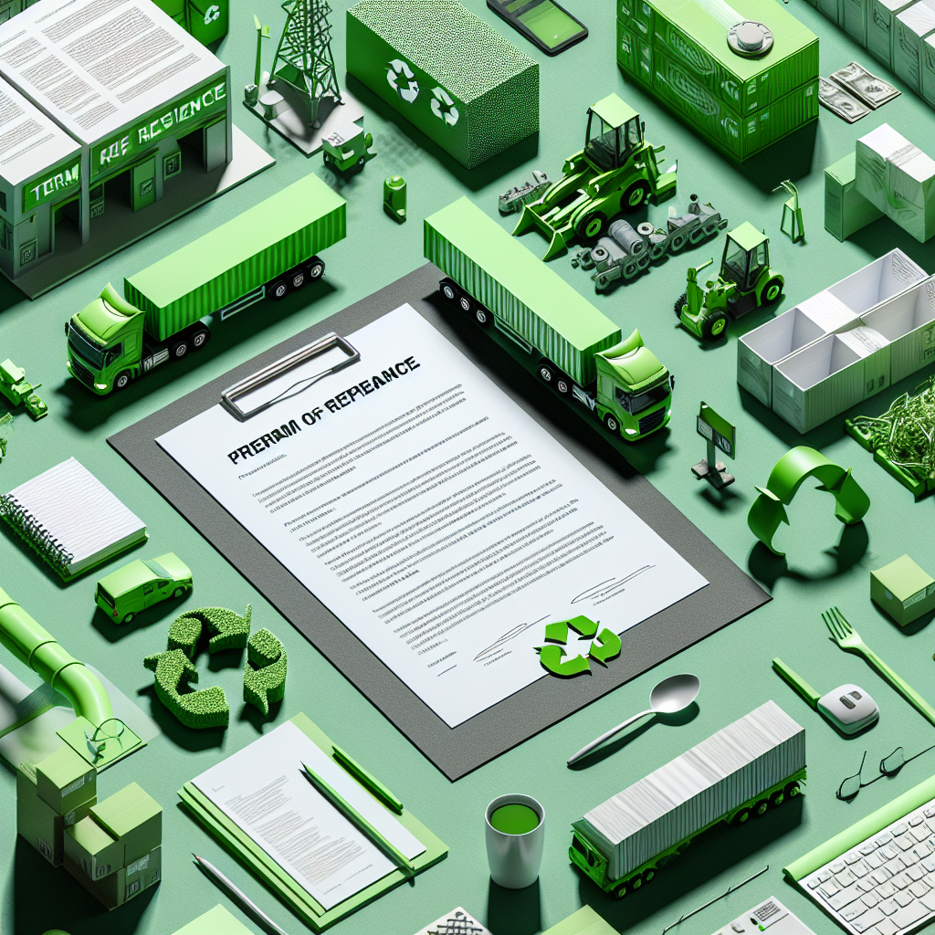 Como preparar seu Termo de Referência (TR) para contratação de logística reversa