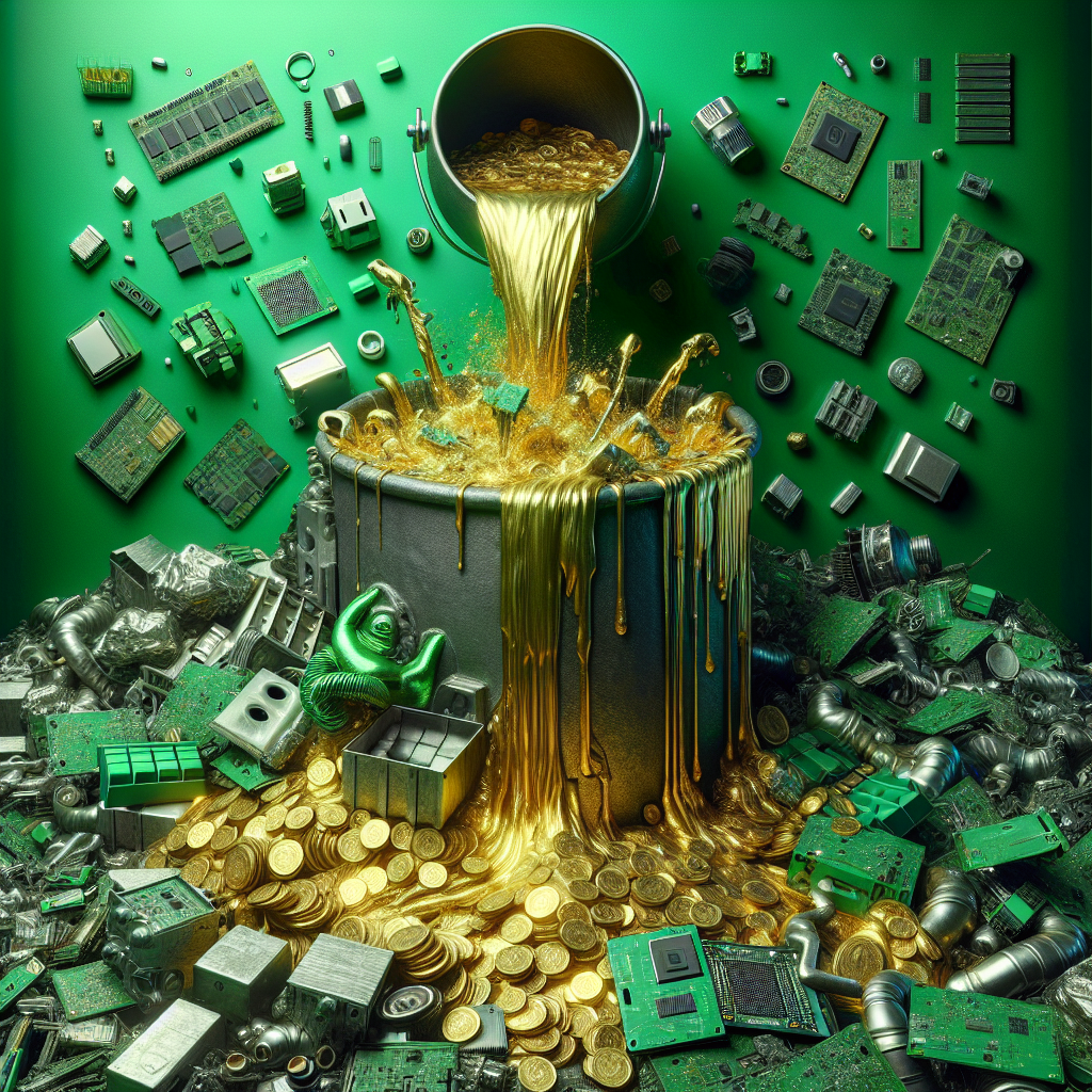 How to recover precious metals from e-waste and turn waste into profit