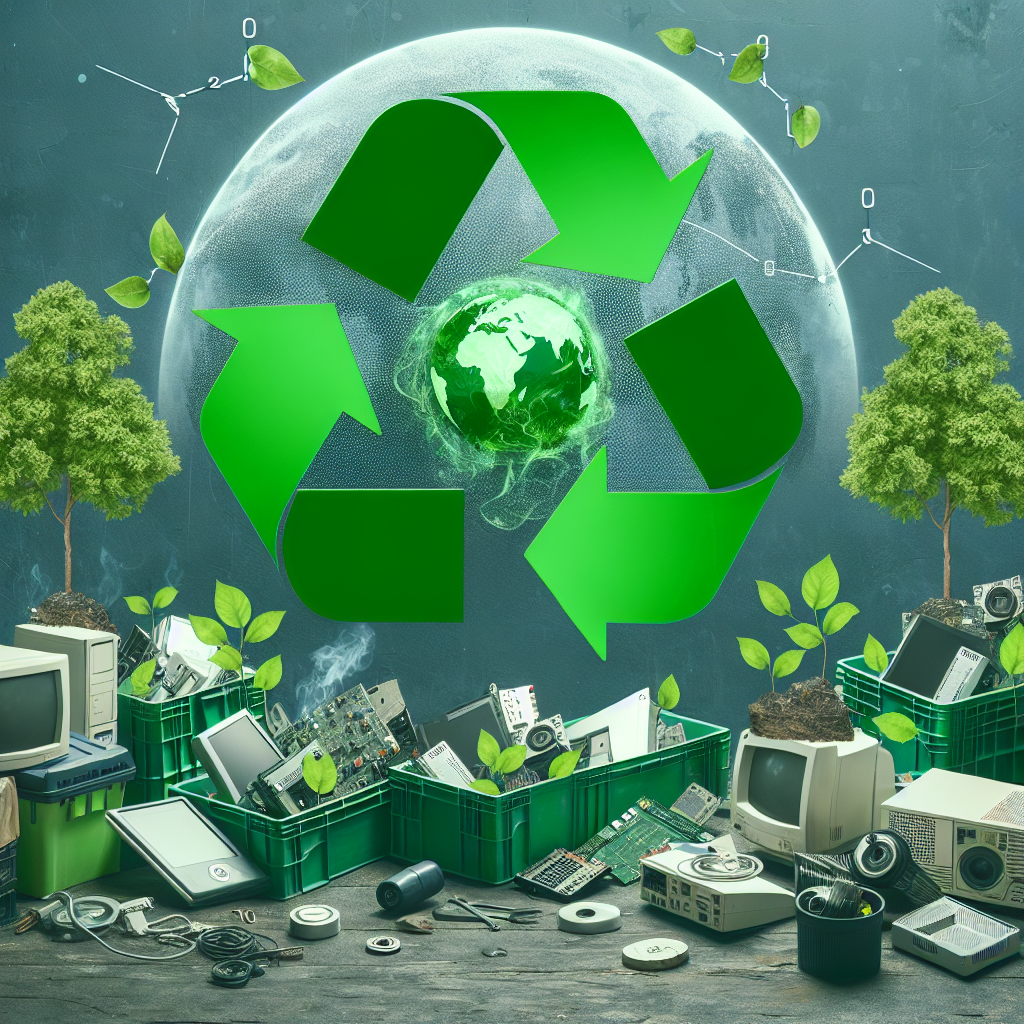 How to reduce CO₂ emissions by recycling electronics
