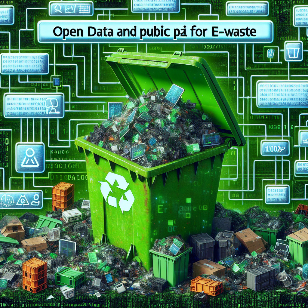 Open data and public e-waste API: how Ecobraz structures it