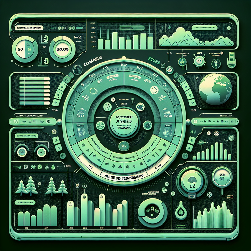 Dashboard de emissões evitadas (ESG) com dados Ecobraz.