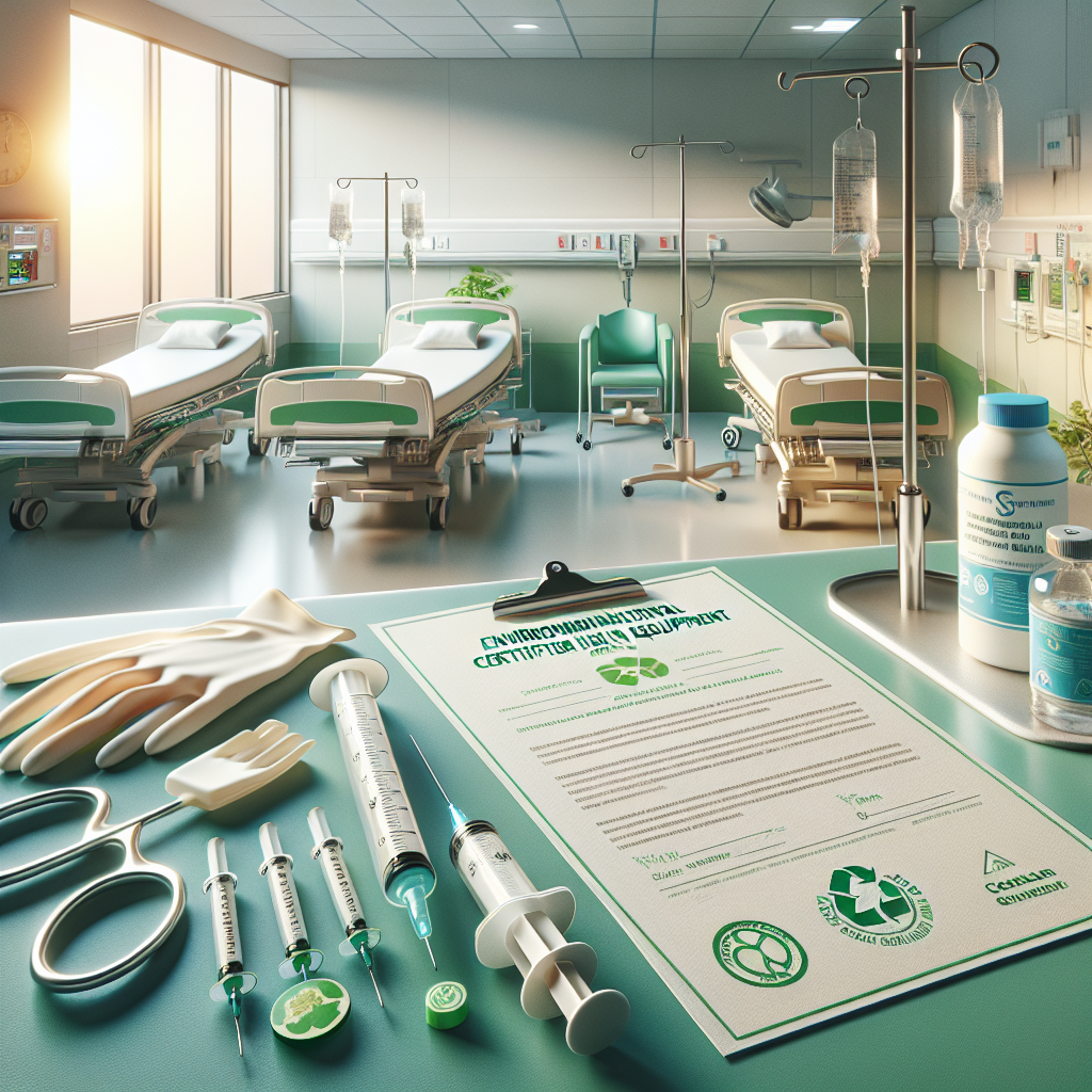 Environmentally Certified Disposal for Healthcare Equipment