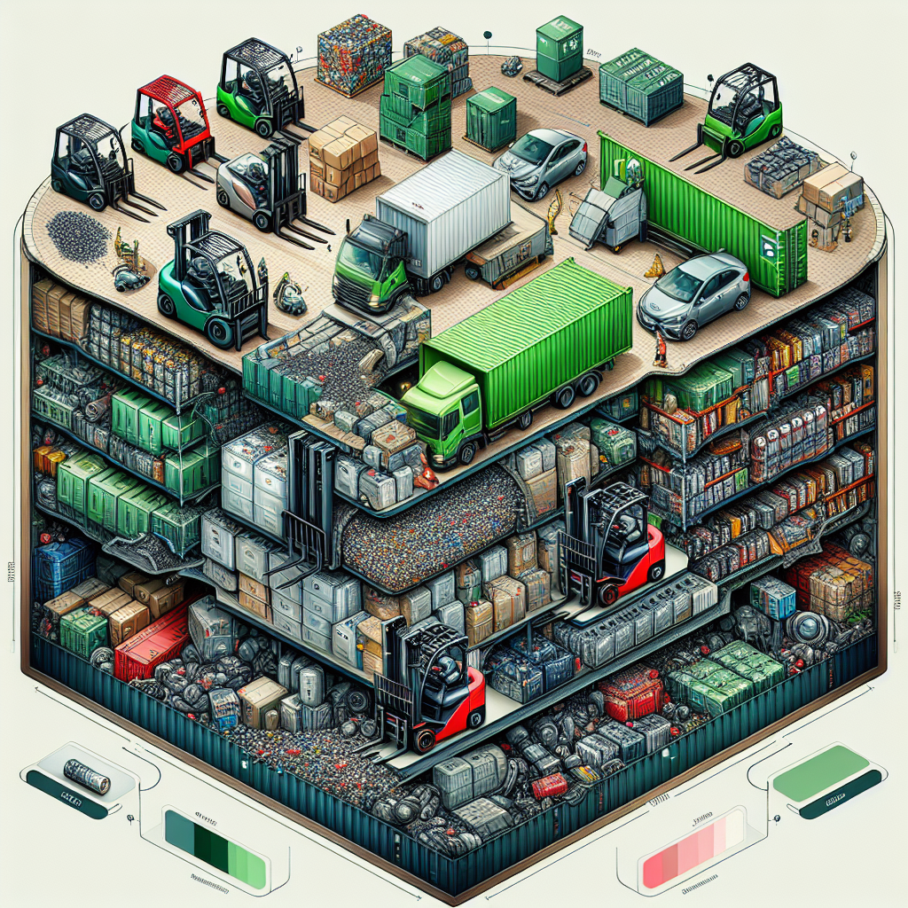 Descarte de baterias de empilhadeira fora de uso com rastreabilidade completa