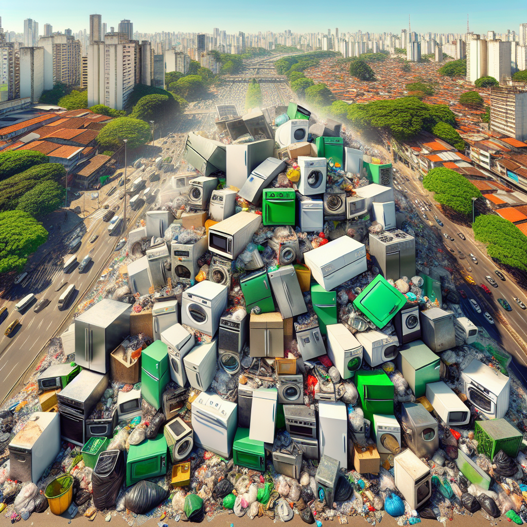 descarte de eletrodomésticos grandes na Grande São Paulo