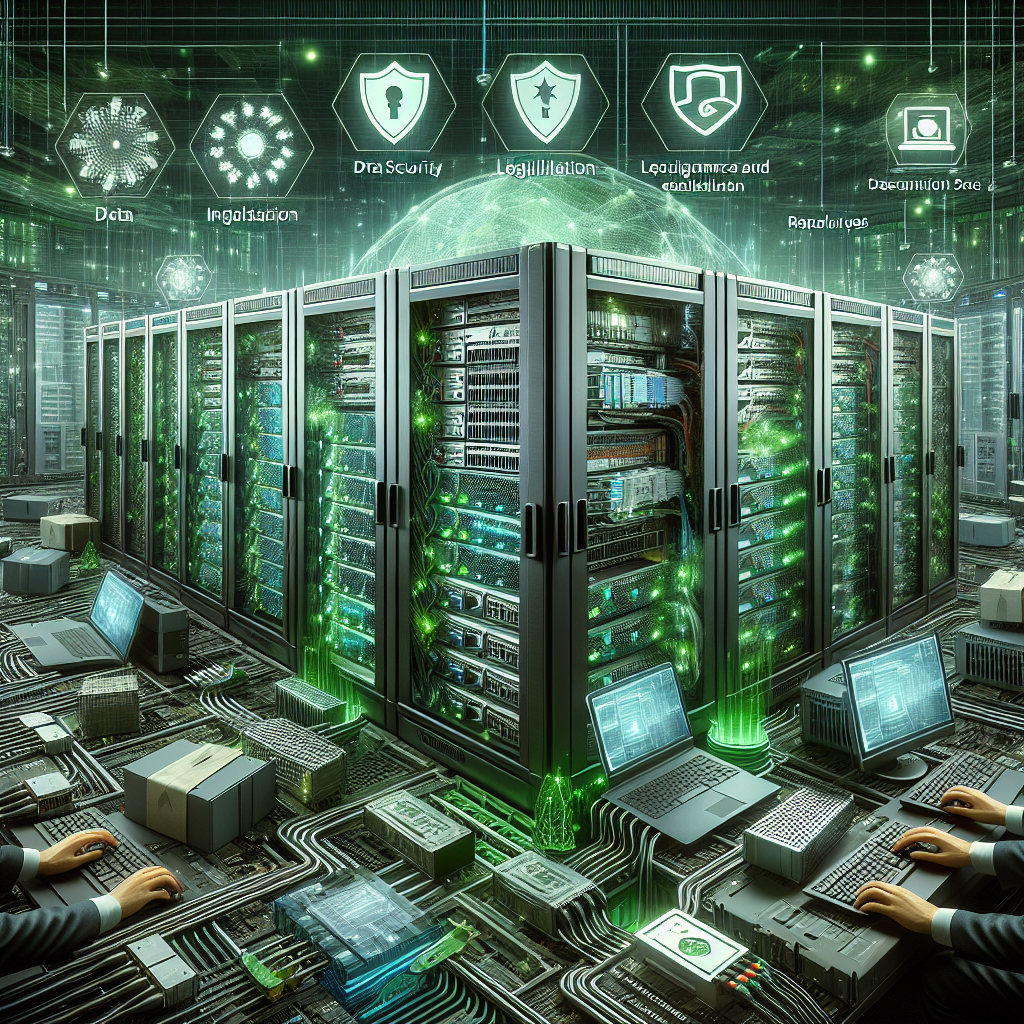 Eliminación de hardware de centro de datos en modernización: legislación y seguridad de datos