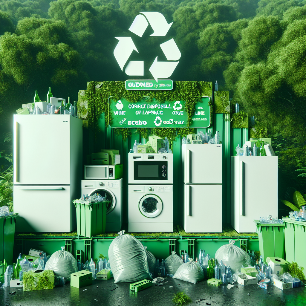 Descarte de linha branca com a Ecobraz: destino correto para grandes eletrodomésticos