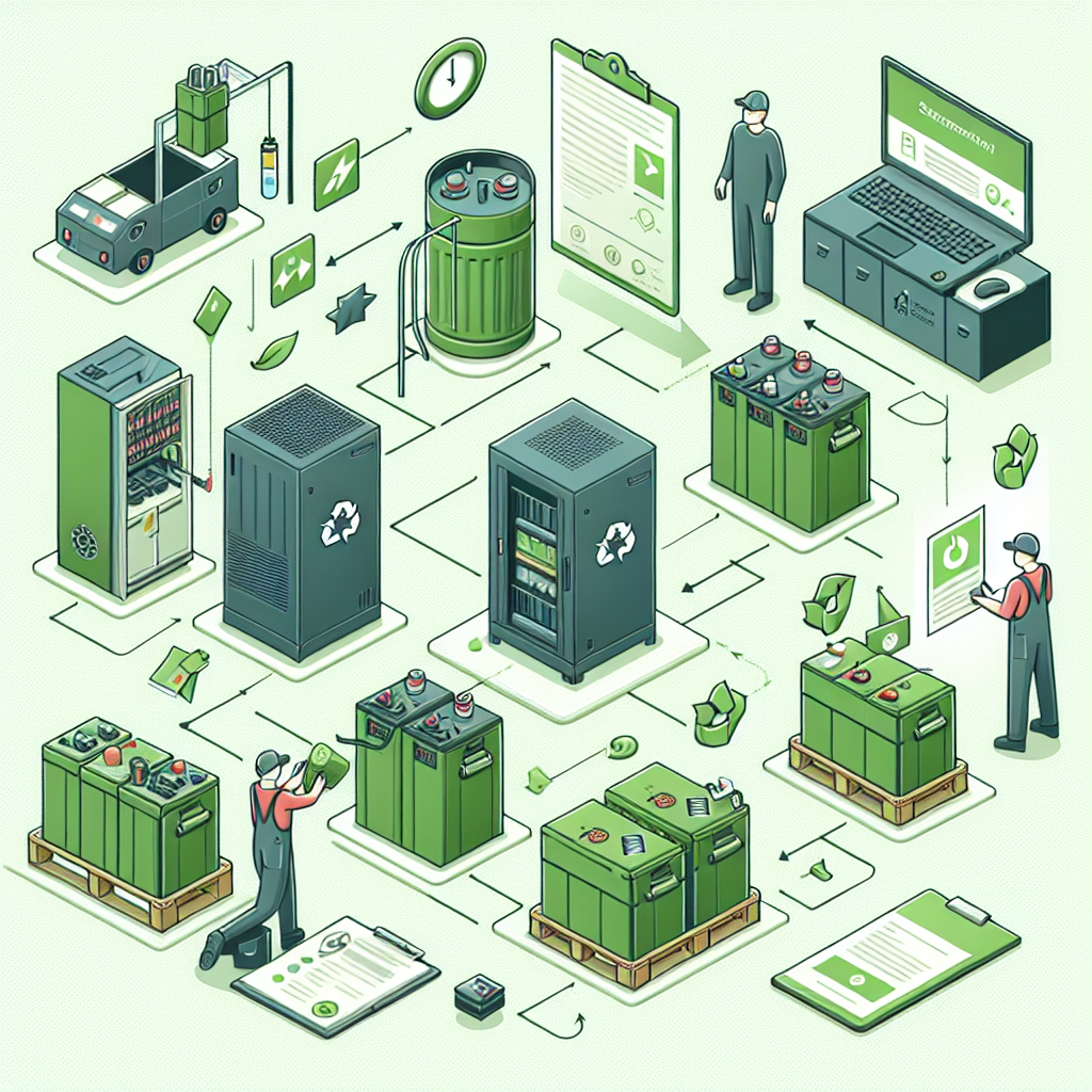 Disposal of UPSs and Stationary Batteries: Steps and Documents