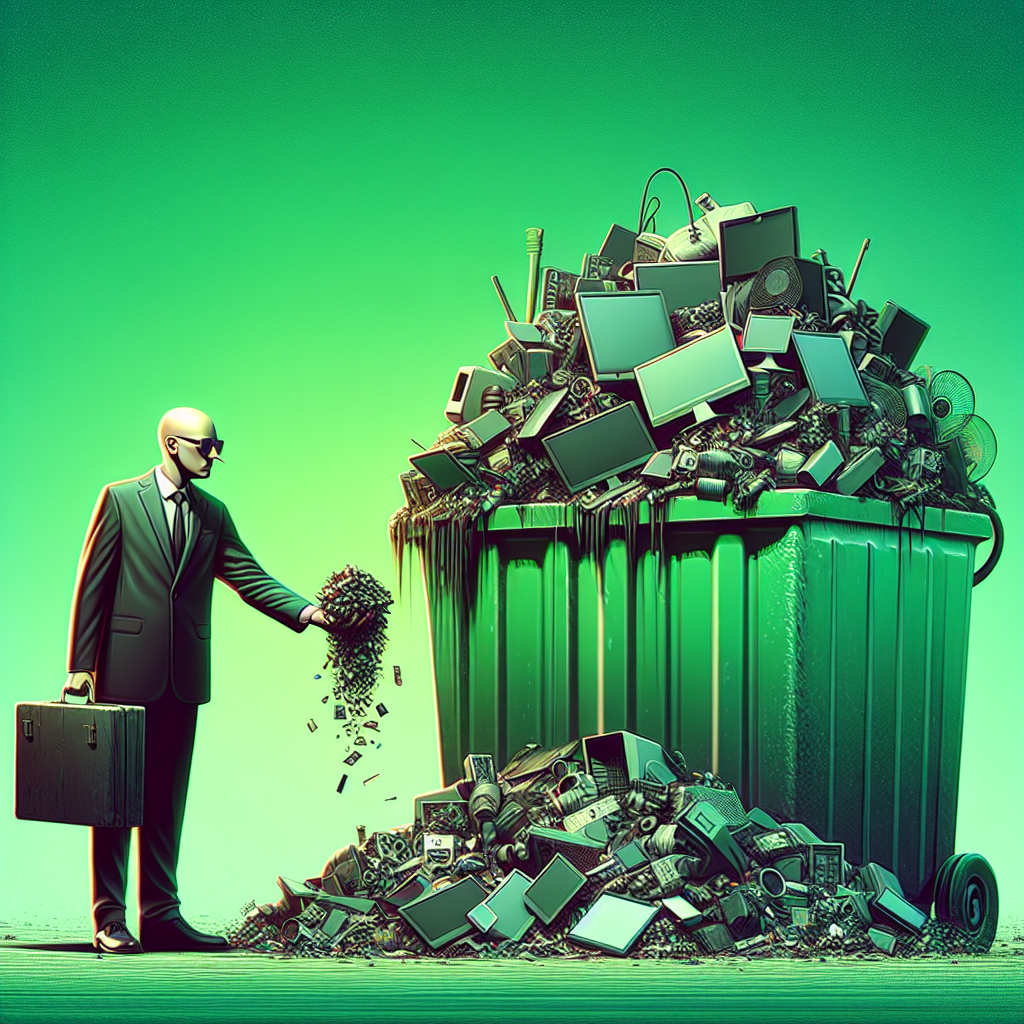 E-waste: what your company risks by handing over waste to those who promise to pay