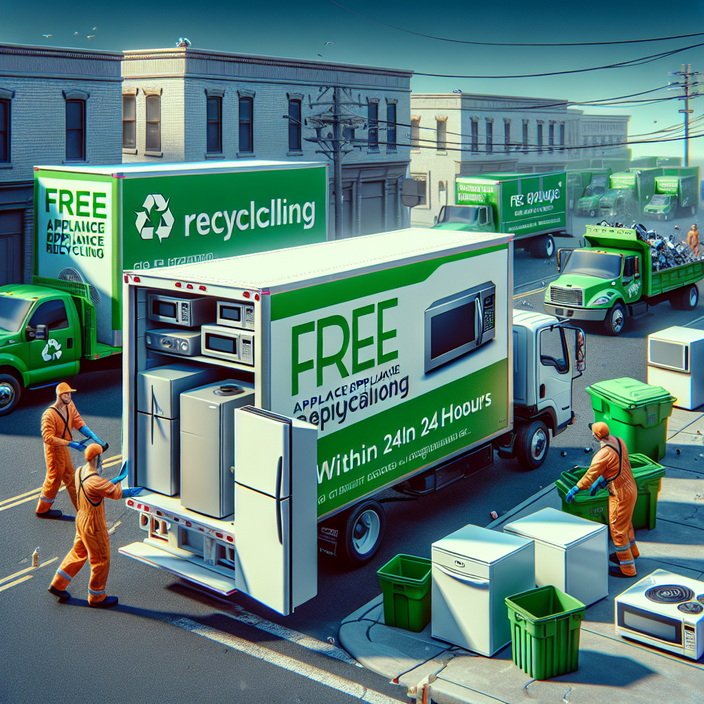 Descarte gratuito de eletrodomésticos: como a Ecobraz faz a coleta em 24h