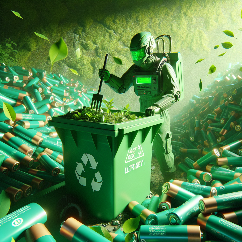 L'élimination irrégulière des piles au lithium est un crime contre l'environnement - Ecobraz le fait bien