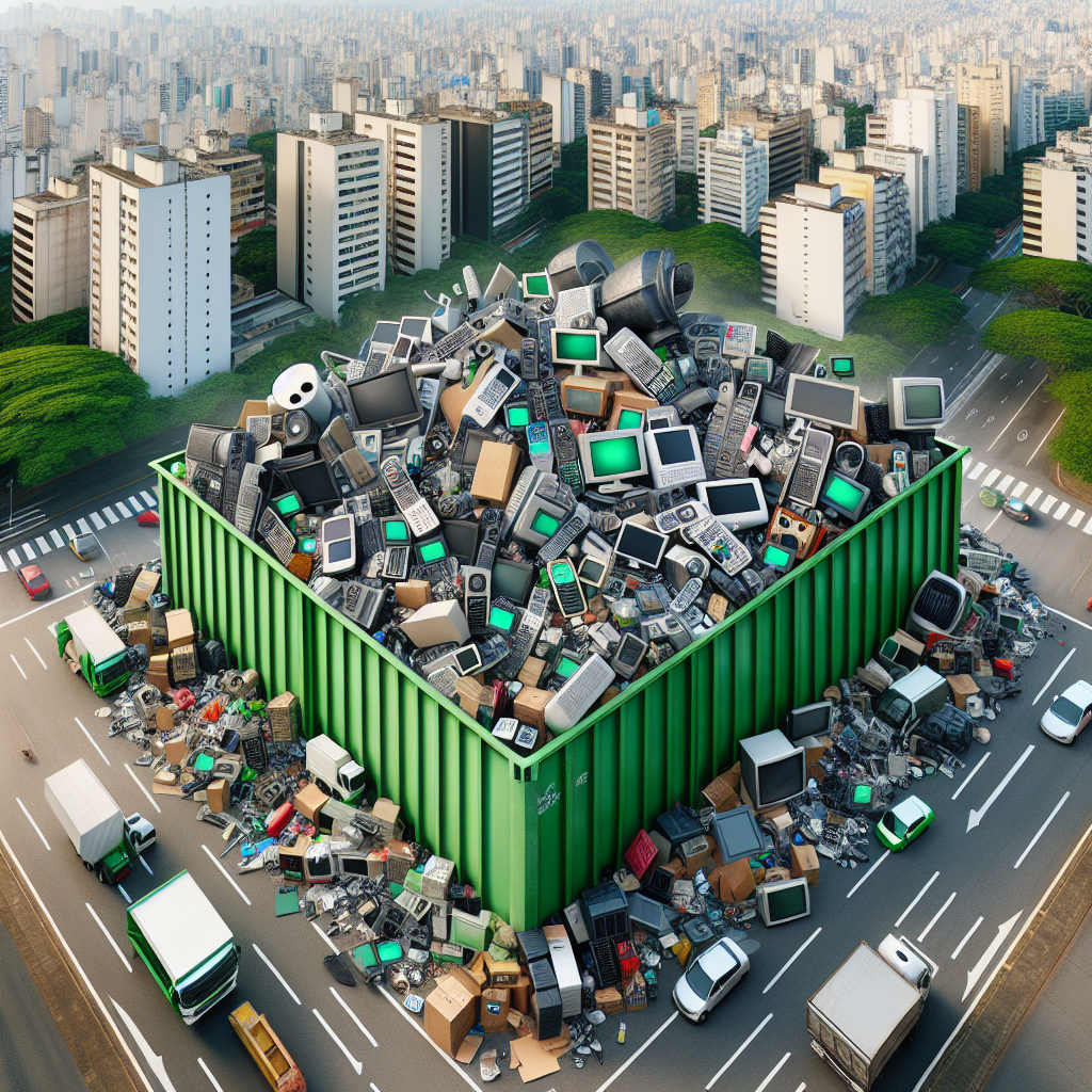 Destinação de resíduos eletrônicos em São Paulo