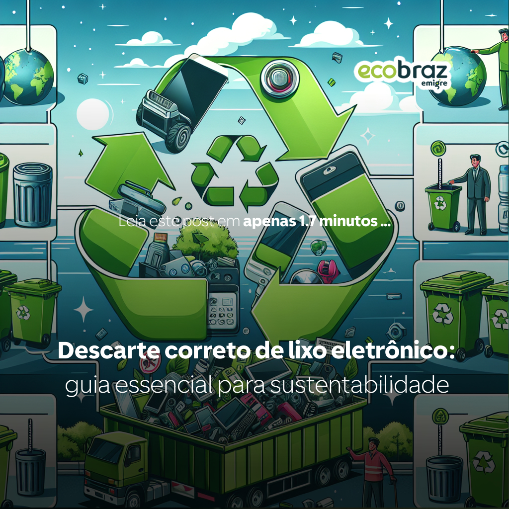 Descarte correto de lixo eletrônico: guia essencial para sustentabilidade