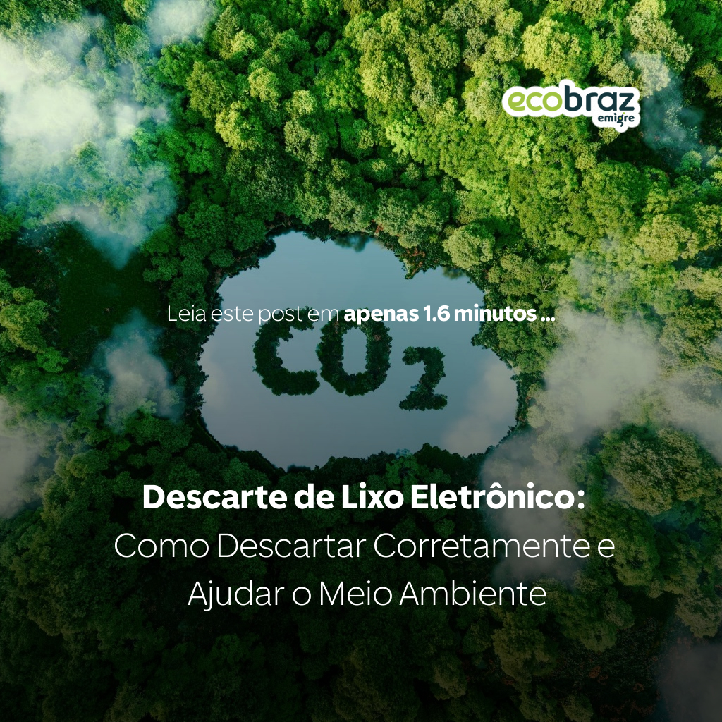 Descarte de Lixo Eletrônico: Como Descartar Corretamente e Ajudar o Meio Ambiente