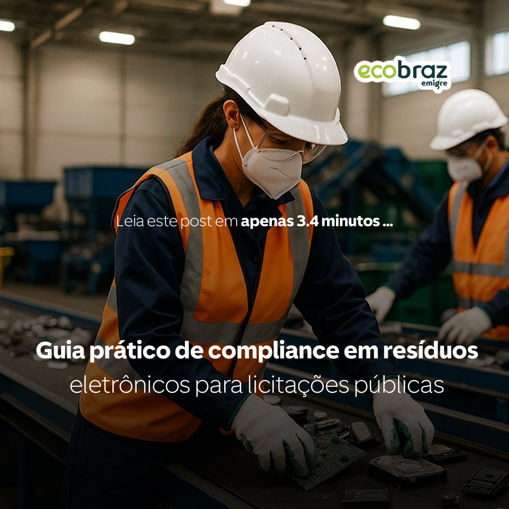 Guia prático de compliance em resíduos eletrônicos para licitações públicas