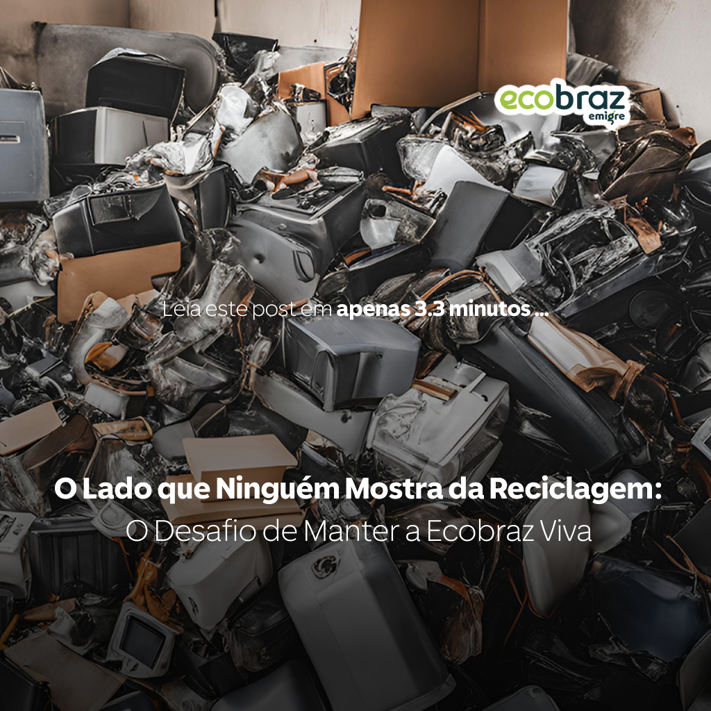 O Lado que Ninguém Mostra da Reciclagem: O Desafio de Manter a Ecobraz Viva