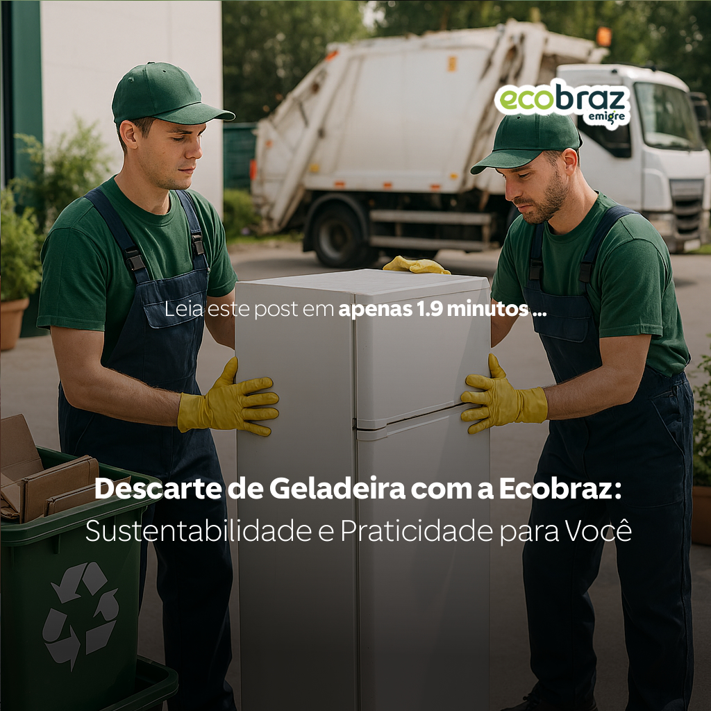 Eliminación de Refrigeradores con Ecobraz: Sostenibilidad y Comodidad para Ti