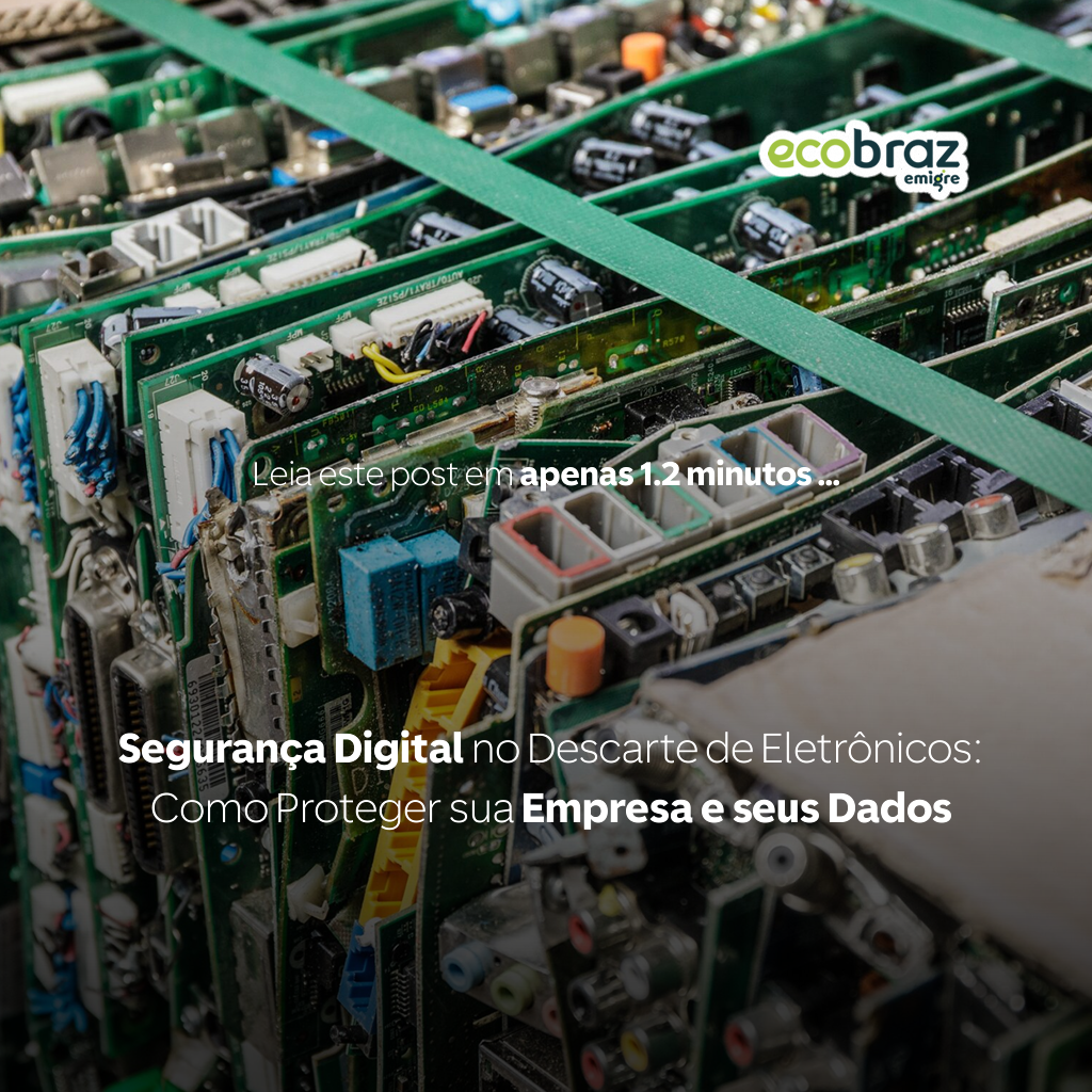 Digitale Sicherheit bei der Entsorgung von Elektronik: So schützen Sie Ihr Unternehmen und Ihre Daten