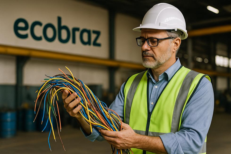 Oportunidade para Engenheiros Ambientais: Transforme sucata de fios em receita com a Ecobraz