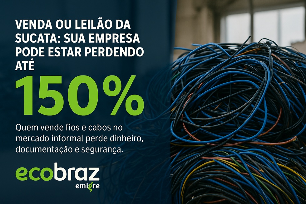 Venda ou leilão da sucata: sua empresa pode estar perdendo até 150% de lucro