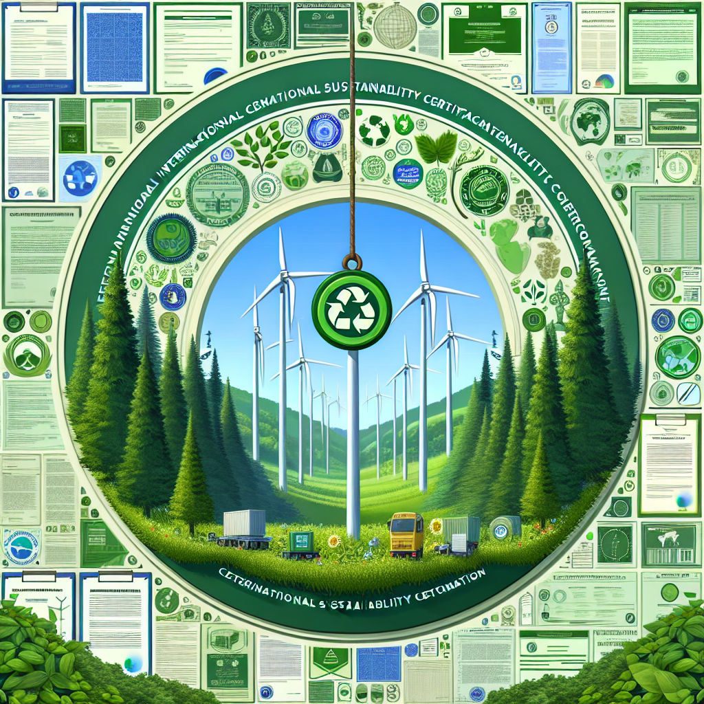 Ecobraz offers documentation and reports for international sustainability certification
