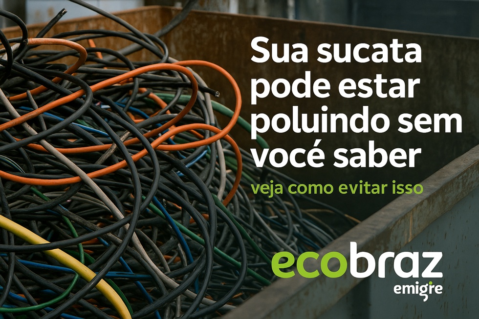 Sua sucata pode estar poluindo sem você saber: veja como evitar isso