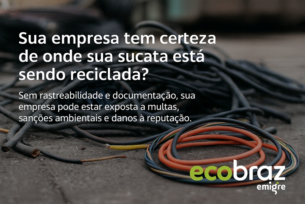 Sua empresa tem certeza de onde sua sucata está sendo reciclada?