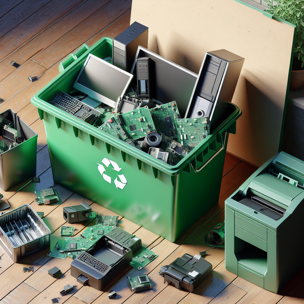 Equipamentos de Escritório em Casa: Como Descartar Computadores e Impressoras Usadas
