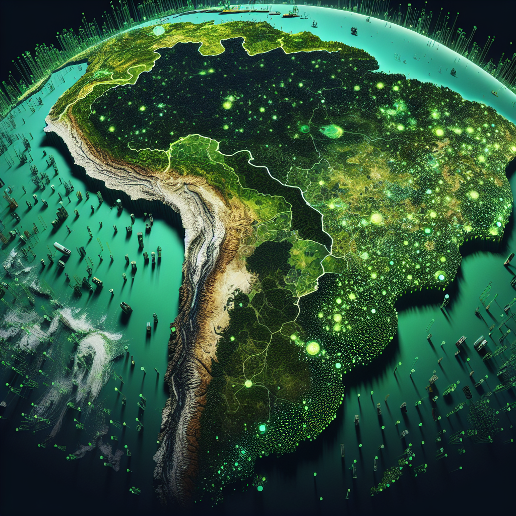 Evolution of collection points in Brazil: map and statistics